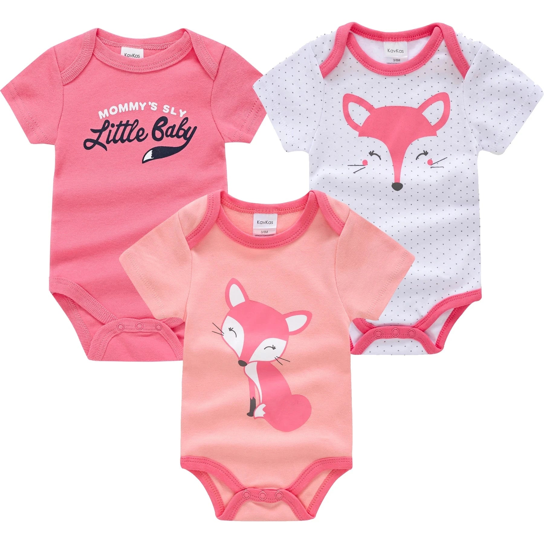 3/6 pcs a lot Baby Girls Clothes pour nouveaux Cotton Short Sleeve Girl Bodysuit 0-12 Months Newborn Boys Clothing Toddler Econic Blanks